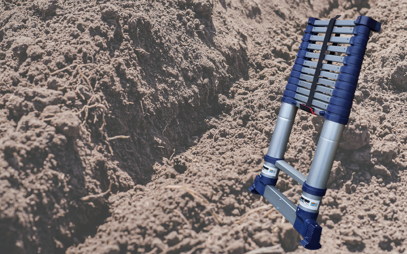 CAN YOU USE A TELESCOPIC LADDER ON UNEVEN GROUND? LES - Lifting Equipment Store®