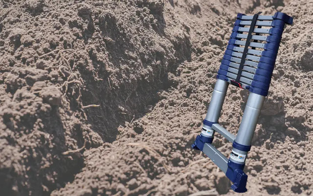 CAN YOU USE A TELESCOPIC LADDER ON UNEVEN GROUND? LES - Lifting Equipment Store®