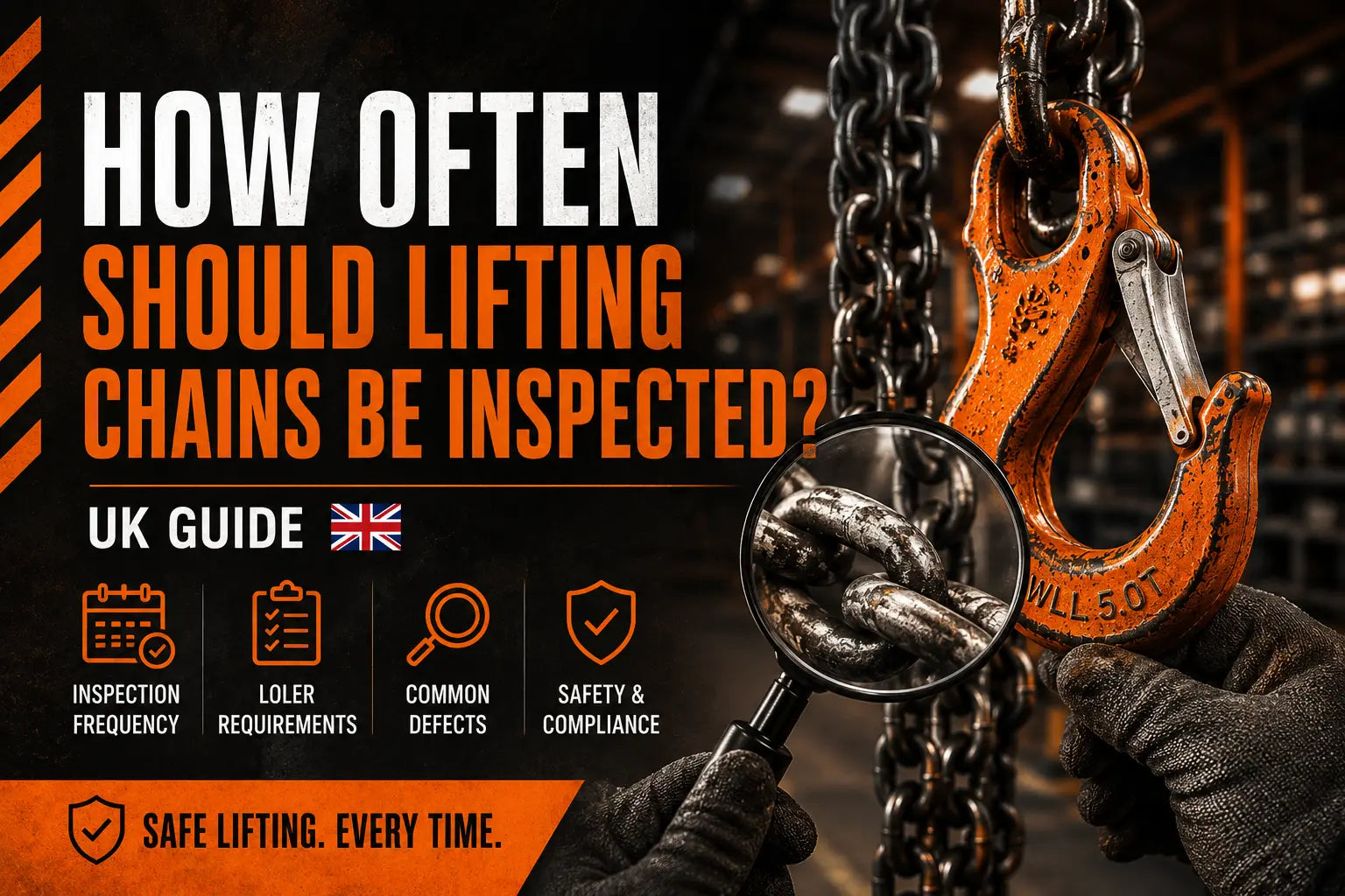 HOW OFTEN SHOULD LIFTING CHAINS BE INSPECTED | UK GUIDE