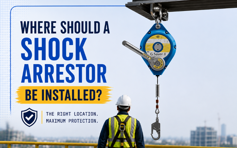 WHERE SHOULD A SHOCK ARRESTOR BE INSTALLED? LES - Lifting Equipment Store®