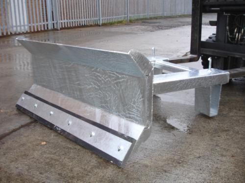 Forklift Snow Ploughs- Available Next Day From LES LES - Lifting Equipment Store®