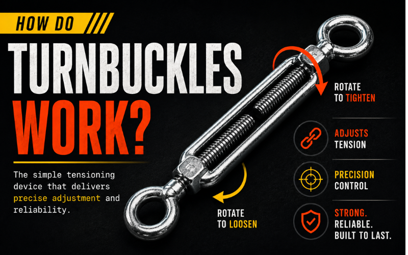 HOW DO TURNBUCKLES WORK? LES - Lifting Equipment Store®