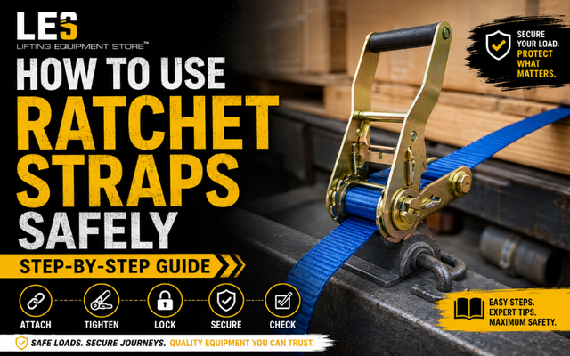 HOW TO USE RATCHET STRAPS SAFELY | STEP-BY-STEP GUIDE