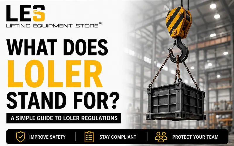 WHAT DOES LOLER STAND FOR? A SIMPLE GUIDE TO LOLER REGULATIONS LES - Lifting Equipment Store®