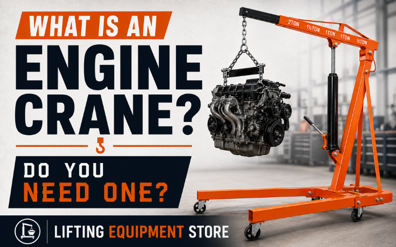 WHAT IS AN ENGINE CRANE & DO YOU NEED ONE?
