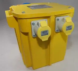 110v 5kVA Transformer C/W 32A Plug LES - Lifting Equipment Store 