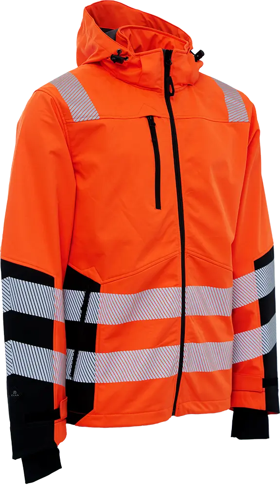 ELKA 116503R Visible Xtreme Recycled Softshell jacket ELKA 