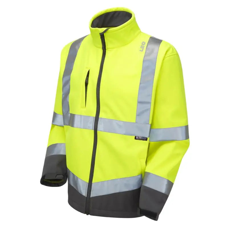 LEO BUCKLAND ISO 20471 Cl 3 Softshell Jacket LEO 