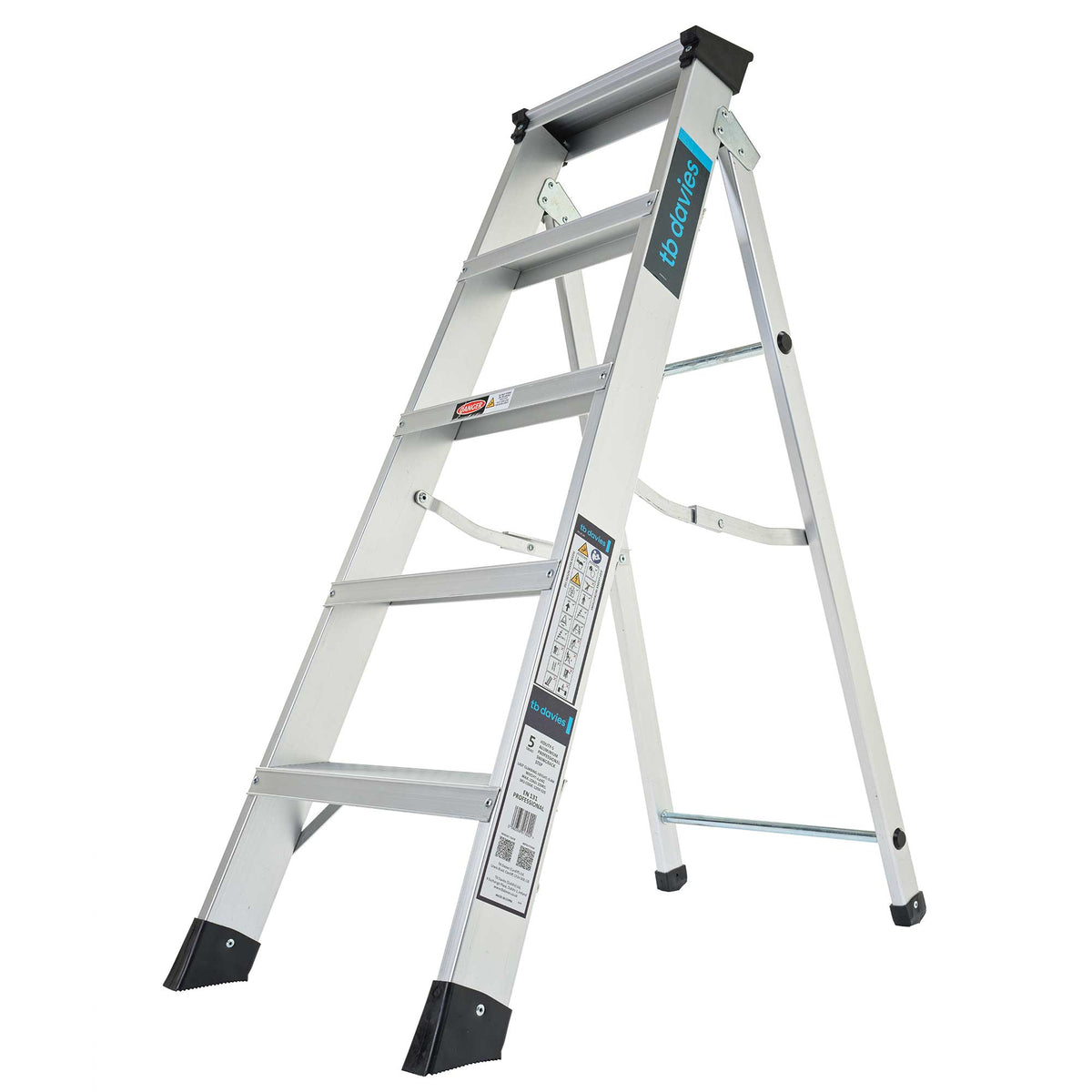 TB Davies HDUTY-S Aluminium Professional Swingback Step Ladder TB Davies 