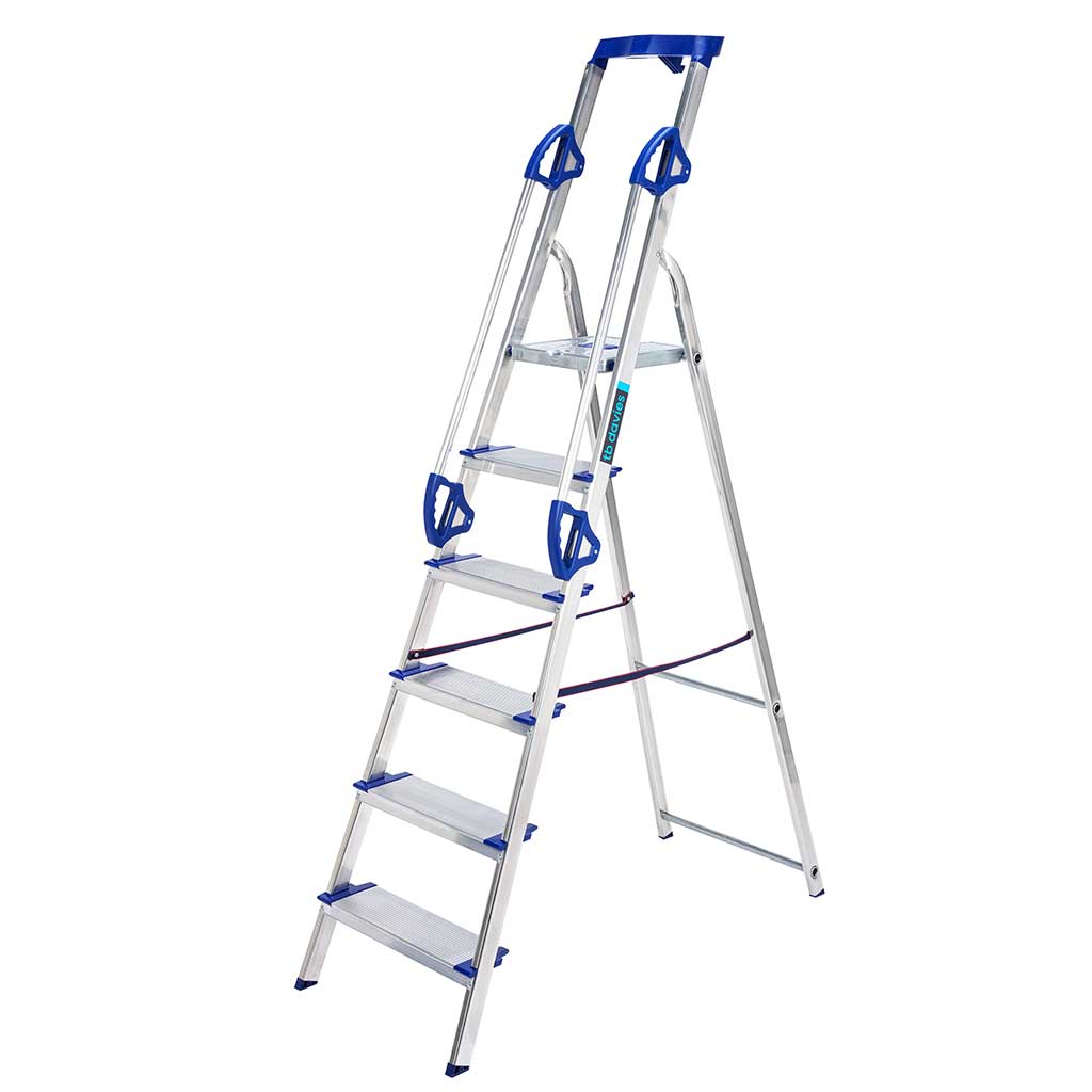 TB Davies PREMIER-XL Aluminium Trade Platform Step Ladder TB Davies 