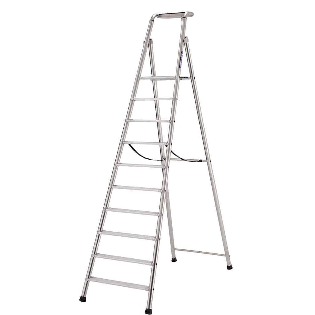 TB Davies PROBAT Aluminium Industrial Platform Step Ladder TB Davies 