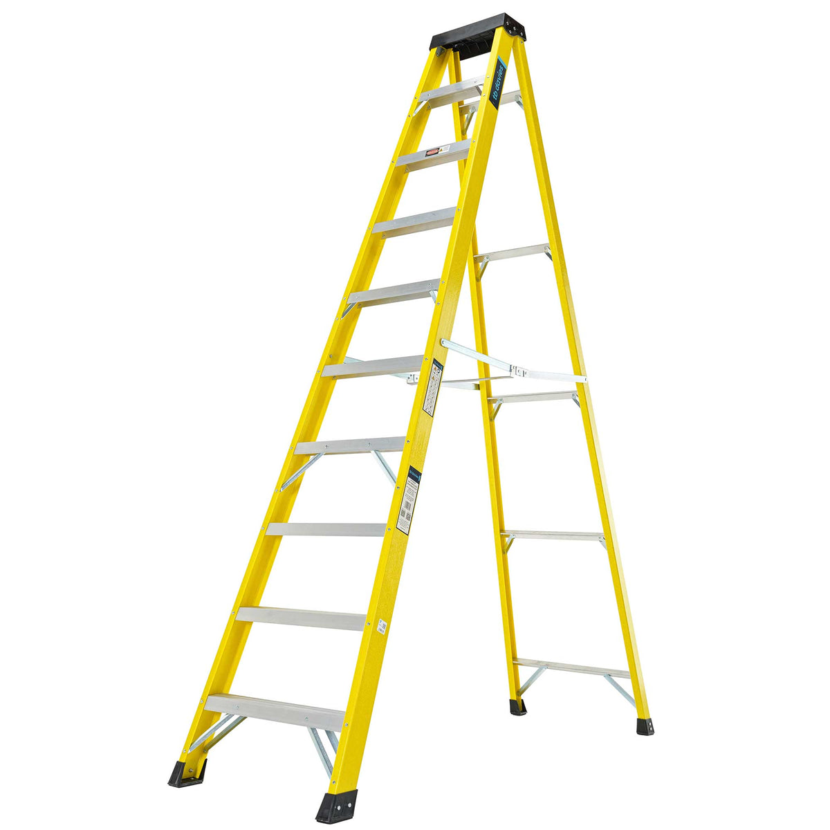 INSUL8-S Fibreglass Professional Swingback Step Ladder