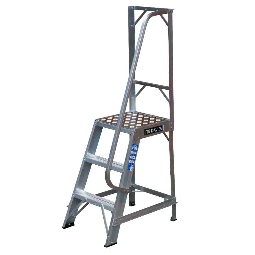 TB Davies DPS-STEP Aluminium Trade Single-Sided Access Platform TB Davies 