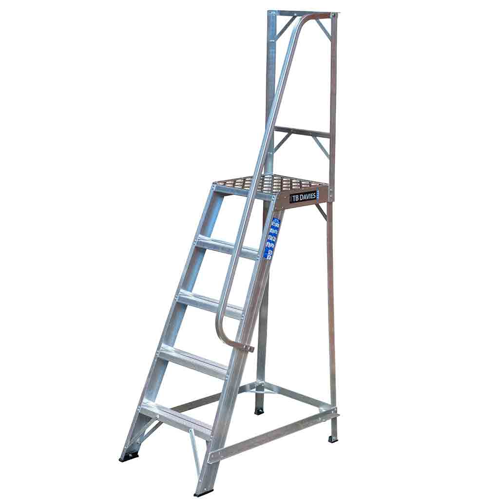 TB Davies DPS-STEP Aluminium Trade Single-Sided Access Platform TB Davies 