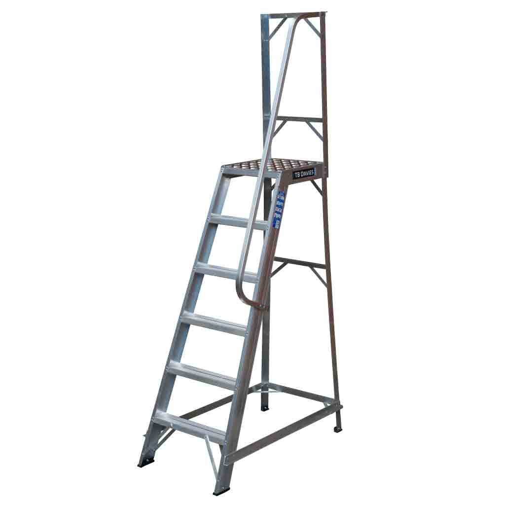 TB Davies DPS-STEP Aluminium Trade Single-Sided Access Platform TB Davies 