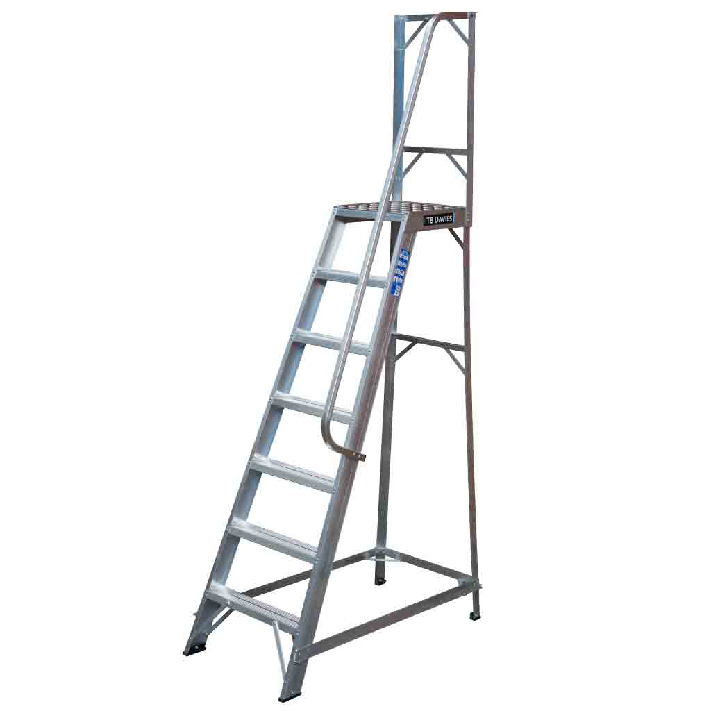 TB Davies DPS-STEP Aluminium Trade Single-Sided Access Platform TB Davies 