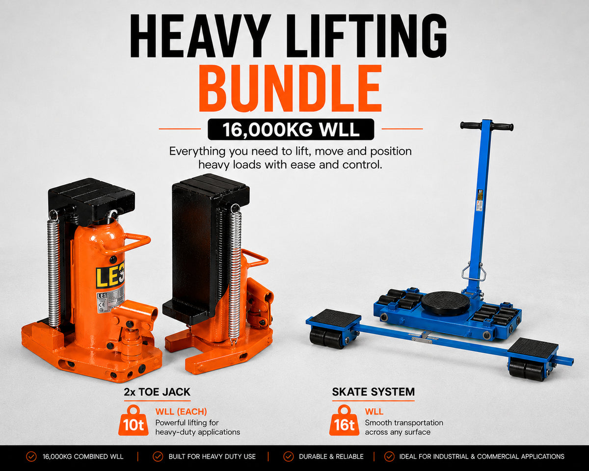LES Machine Moving Skate Kit 8,000kg - 24,000kg