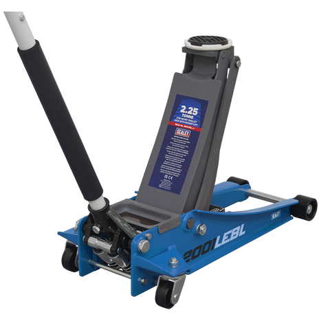 Sealey Low Profile Trolley Jack with Rocket Lift 2.25 Tonne