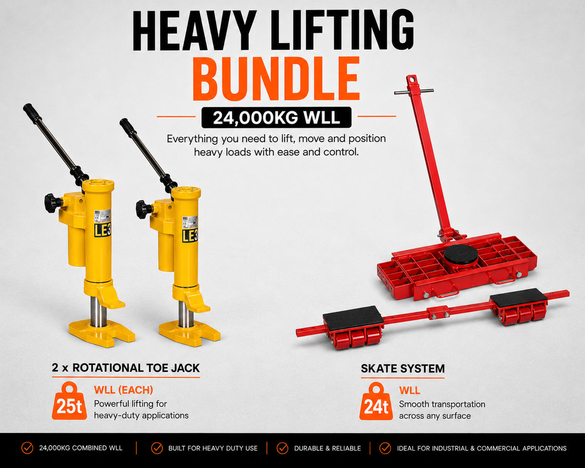 LES Machine Moving Skate Kit 8,000kg - 24,000kg