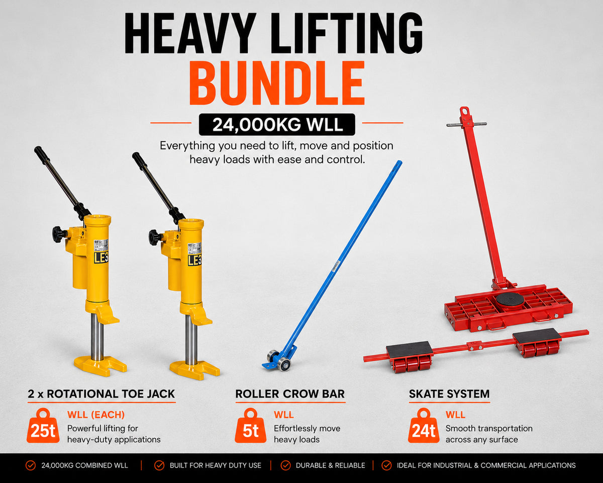 LES Machine Moving Skate Kit 8,000kg - 24,000kg