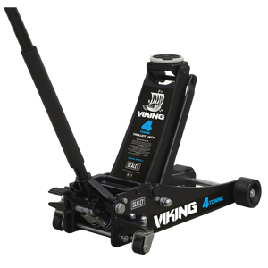 Sealey Viking Low Profile Professional Trolley Jack with Rocket Lift 4 Tonne