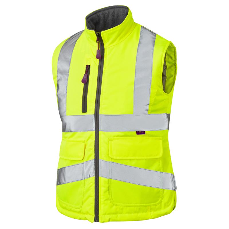 LEO SANDYMERE ISO 20471 Cl 1 Women's Bodywarmer