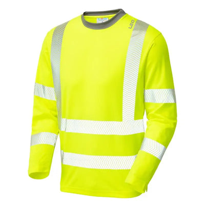 LEO CAPSTONE ISO 20471 Cl 3 Coolviz Plus Sleeved T-Shirt LEO 