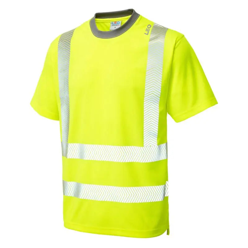 LEO LARKSTONE ISO 20471 Cl 2 Coolviz Plus T-Shirt LEO 