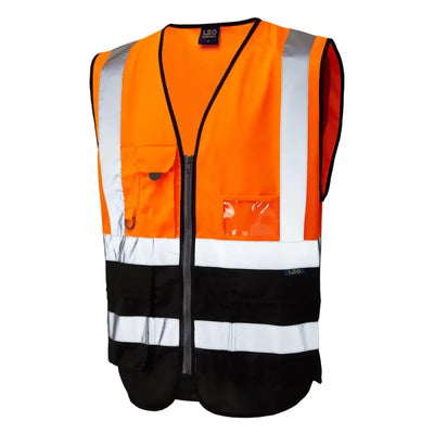 LEO LYNTON ISO 20471 Cl 1 Superior Waistcoat LEO 
