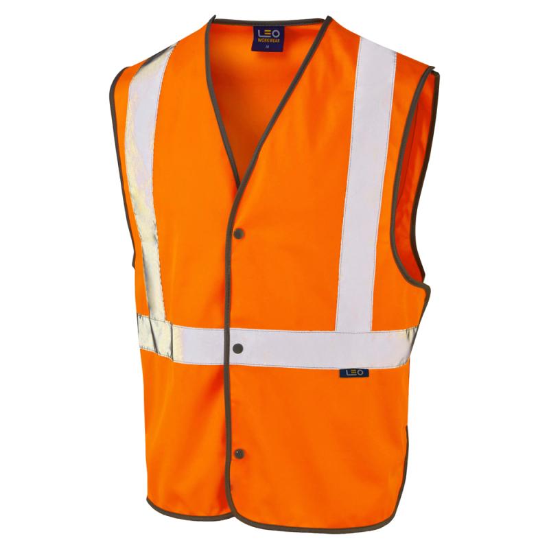 LEO UMBERLEIGH ISO 20471 Cl 2 Railway Stud Waistcoat LEO 