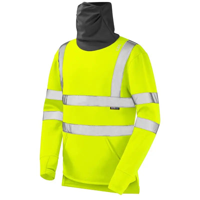 LEO COMBESGATE ISO 20471 Cl 3 EcoViz AL Snood Sweatshirt LEO 