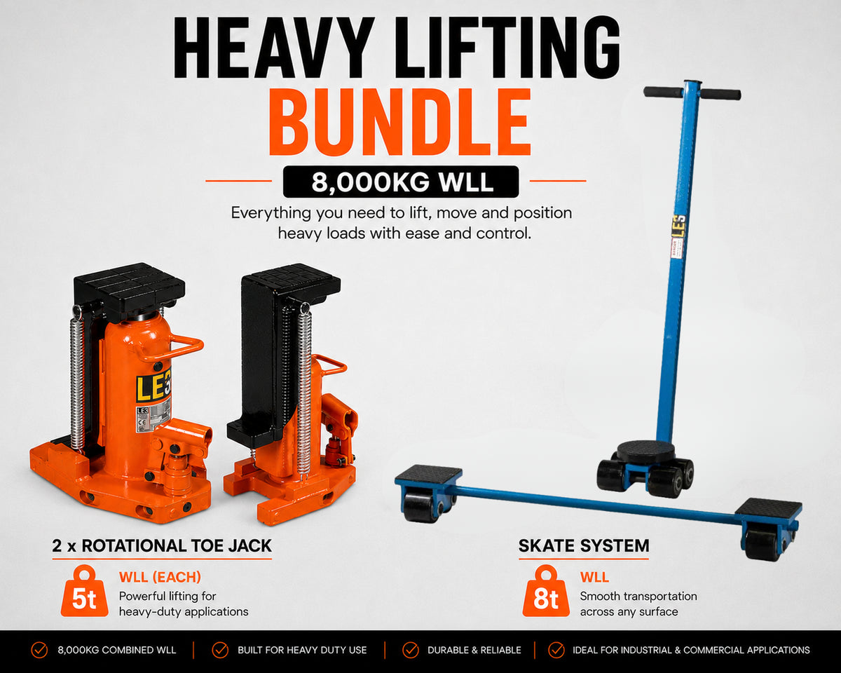 LES Machine Moving Skate Kit 8,000kg - 24,000kg