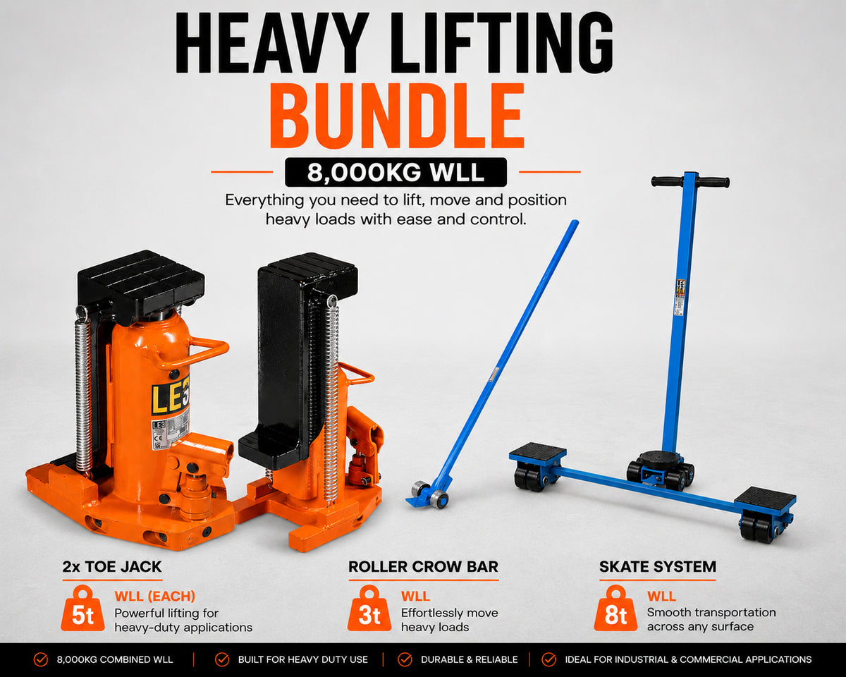 LES Machine Moving Skate Kit 8,000kg - 24,000kg