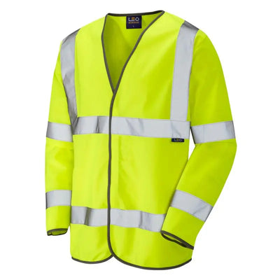 LEO SHIRWELL ISO 20471 Cl 3 Sleeved Waistcoat LEO 
