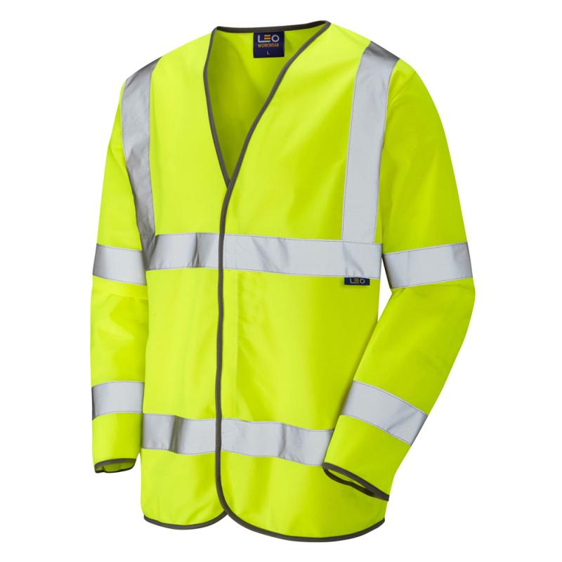 LEO SHIRWELL ISO 20471 Cl 3 Sleeved Waistcoat LEO 