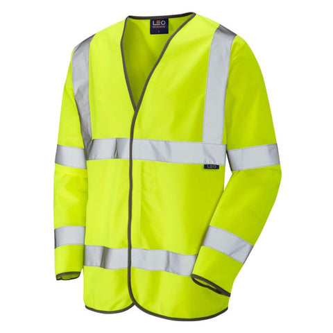 LEO SHIRWELL ISO 20471 Cl 3 Sleeved Waistcoat