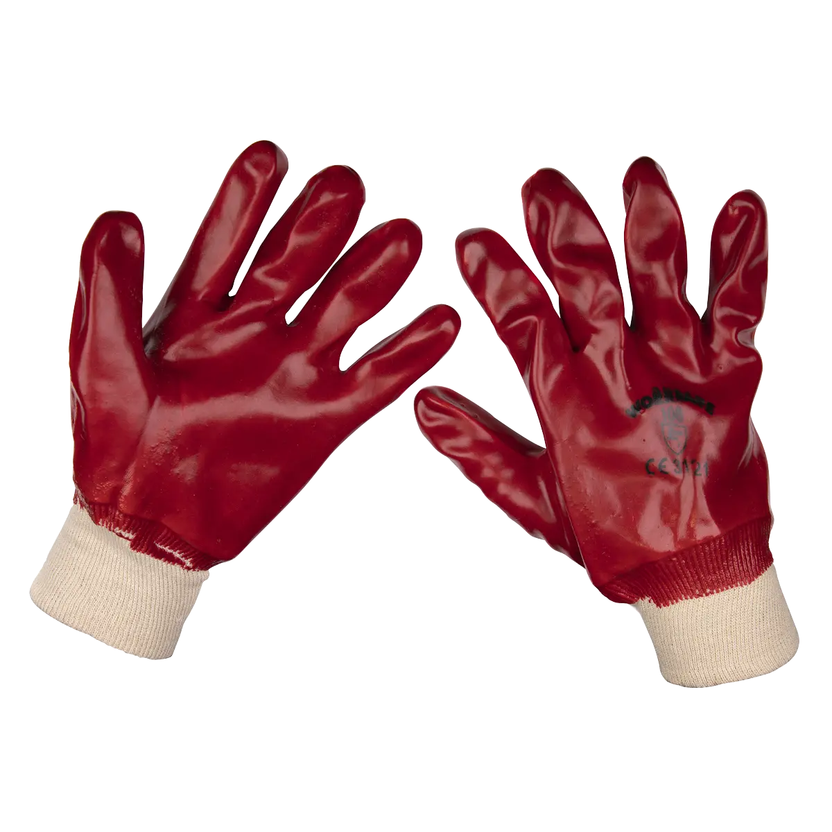 Sealey Worksafe® PVC Knit Wrist Gloves Sealey 