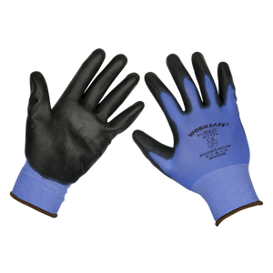 Sealey Worksafe® Lightweight Precision Grip Gloves