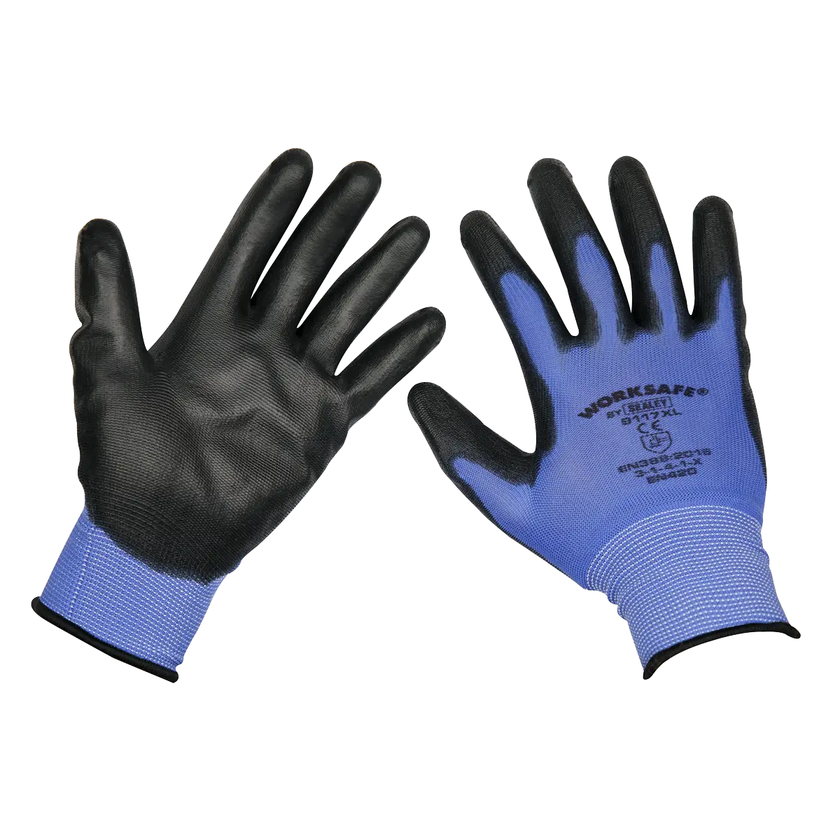 Sealey Worksafe® Lightweight Precision Grip Gloves Sealey 