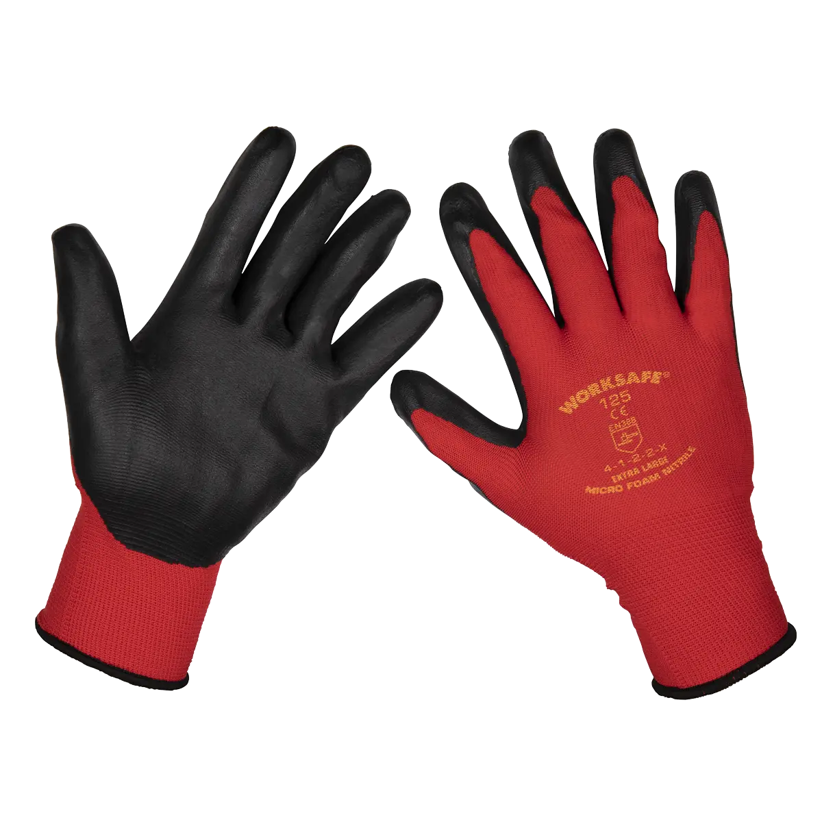 Sealey Worksafe® Nitrile Foam Gloves Sealey 