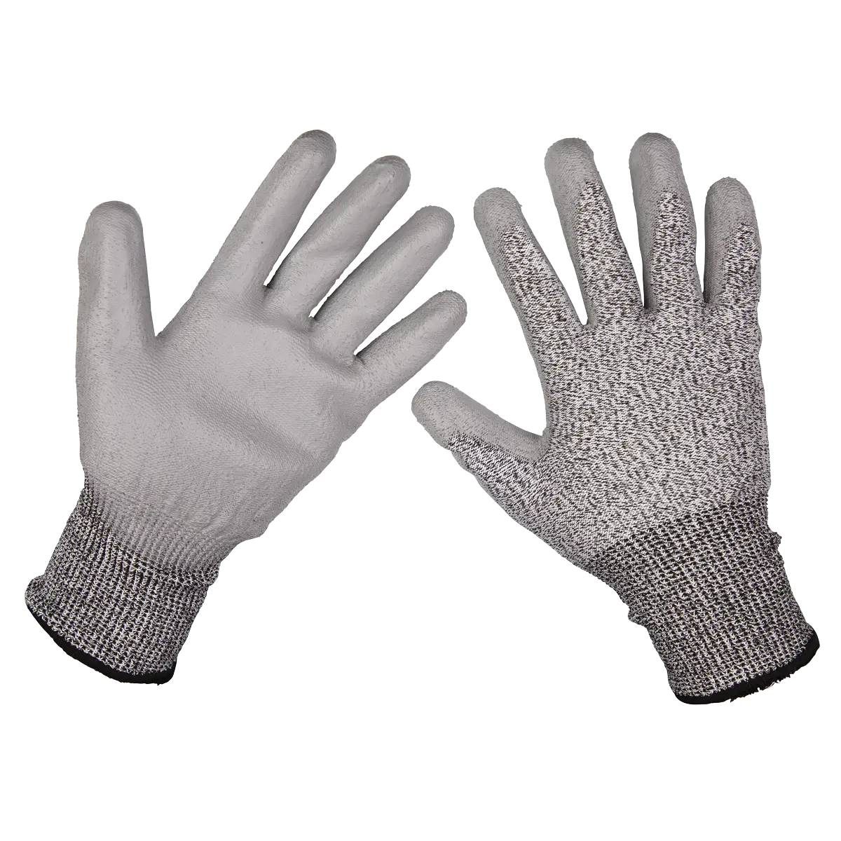 Sealey Worksafe® Anti-Cut PU Gloves (Cut Level C) Sealey 