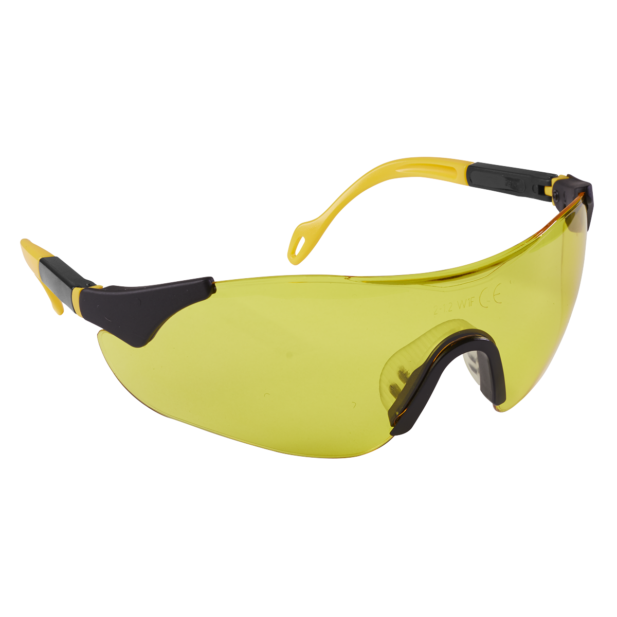 Sealey Worksafe® Sports Style High-Vision Safety Glasses with Adjustable Arms Sealey 