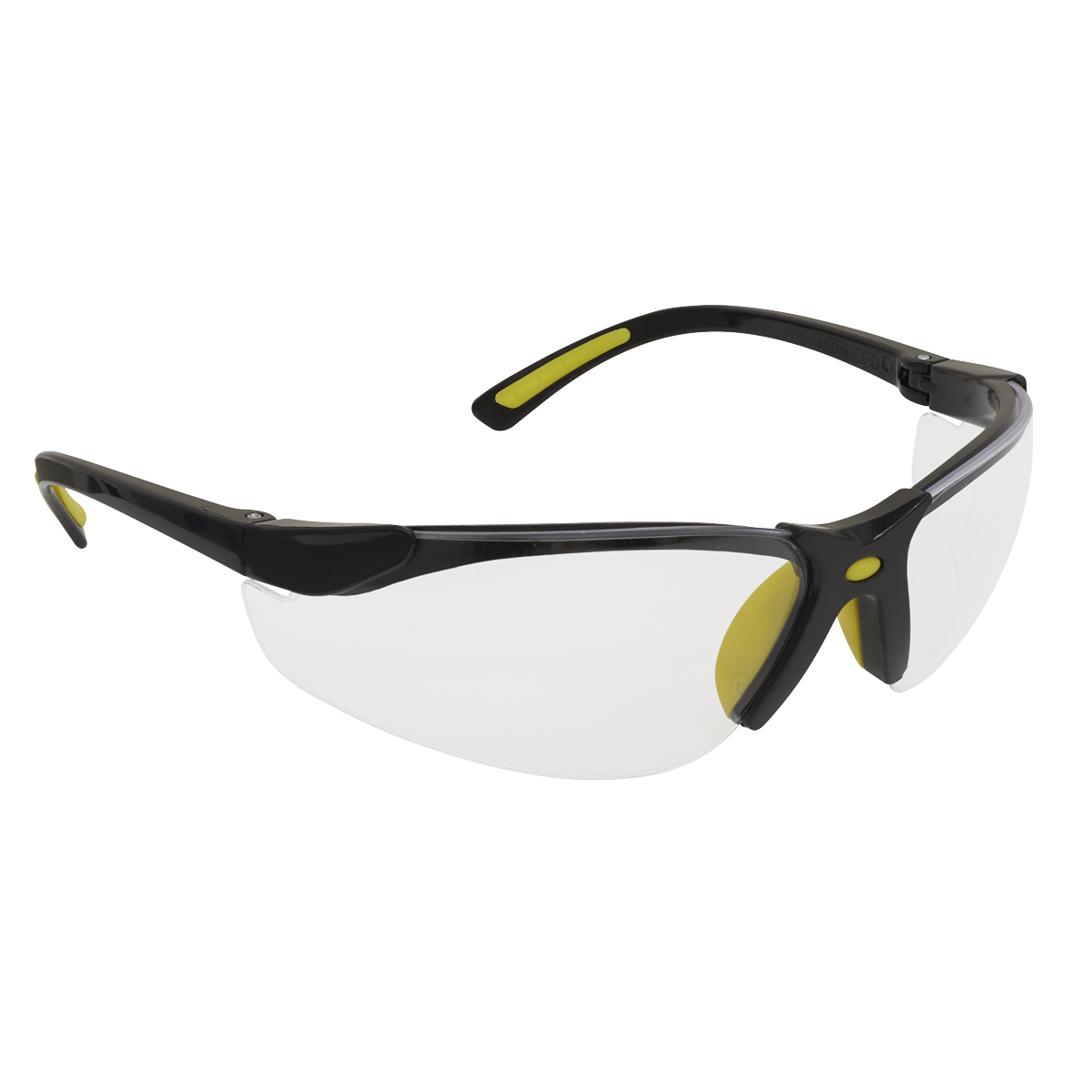 Sealey Worksafe® Zante Style Clear Safety Glasses with Flexi Arms Sealey 