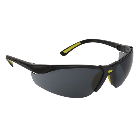 Sealey Worksafe® Zante Style Smoke Lens Safety Glasses with Flexi Arms