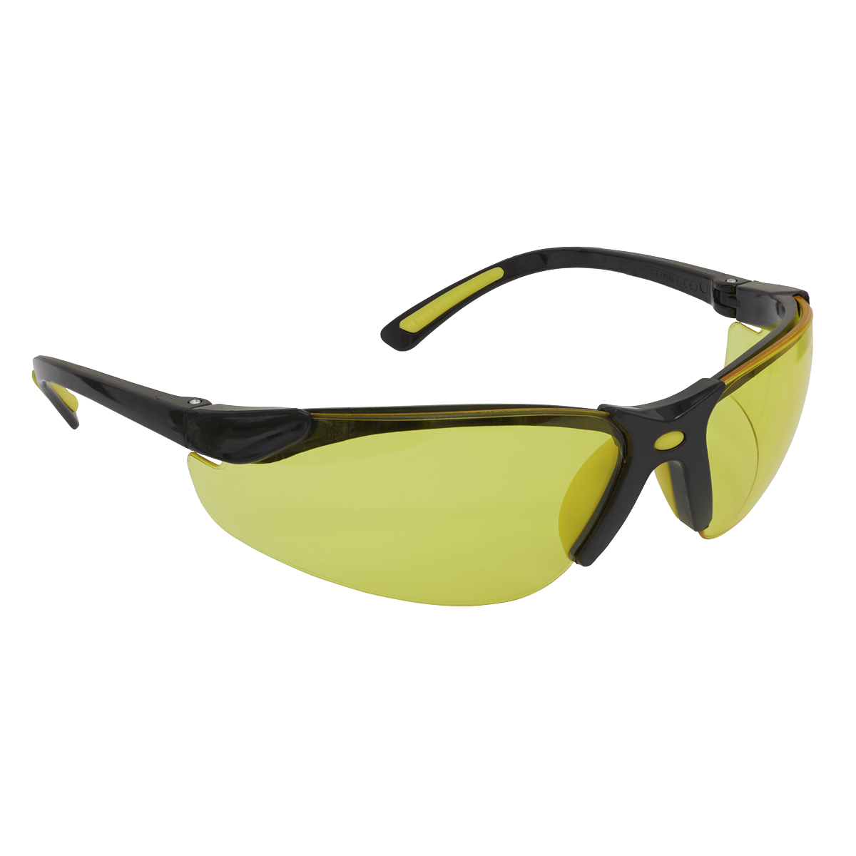 Sealey Worksafe® Zante Style Amber Lens Safety Glasses with Flexi Arms Sealey 