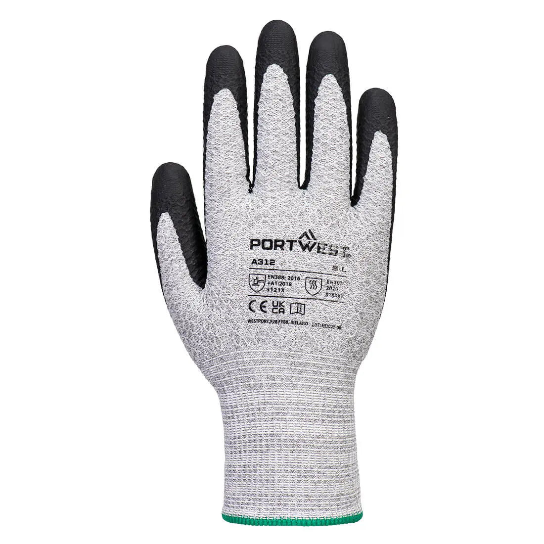Portwest A312 Grip 13 Nitrile Diamond Knit Glove - Pack of 12 Portwest 