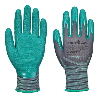 Portwest A313 Grip 15 Nitrile Crinkle Glove - Pack of 12 Portwest 