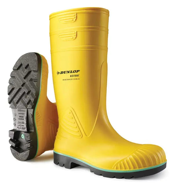 DUNLOP ACIFORT Heavy Duty Safety Wellington Dunlop 