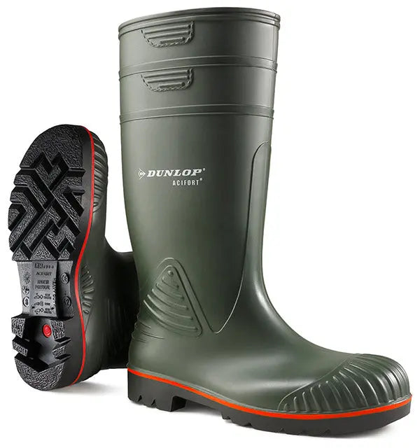 DUNLOP ACIFORT Heavy Duty Safety Wellington Dunlop 