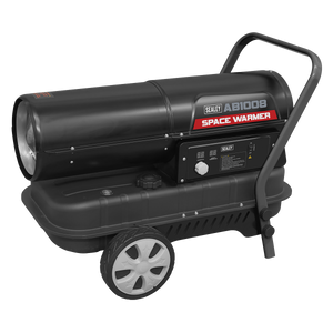 Sealey Space Warmer® Kerosene/Diesel Heater with Wheels 100,000Btu/hr